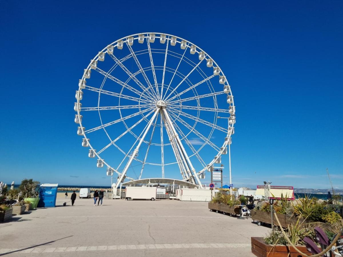 Appartement T2 Prado Chanot Plage マルセイユ エクステリア 写真