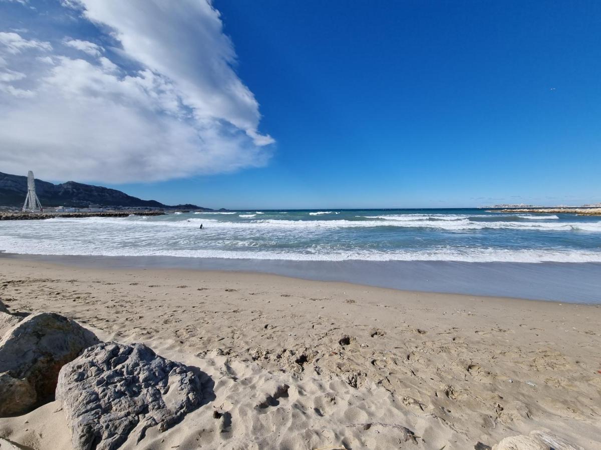Appartement T2 Prado Chanot Plage マルセイユ エクステリア 写真