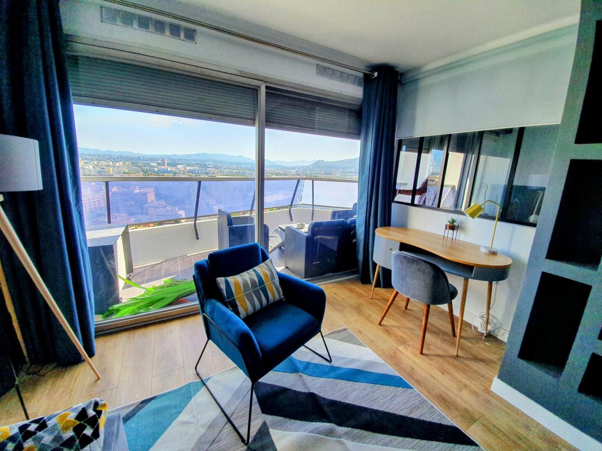 Appartement T2 Prado Chanot Plage マルセイユ エクステリア 写真